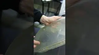 Restoration of headlight glass.