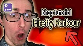 FIREFLY PARKOUR 👉 ALL 6000 POINTS tutorial, walkthrough Krunker.io bhop map 100%
