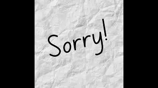 Im very very sorry guys.