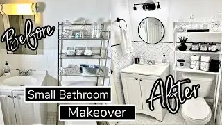 BATHROOM  MAKEOVER (DIY UNDER $100)