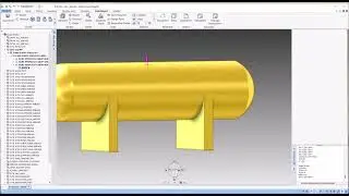 AVEVA E3D Equipment Modeling: Horizontal Vessel Tutorial