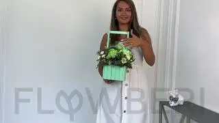 Пионы в ящике на сайте FlowBeri №17