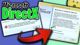 How To FIX DirectX NOT INSTALLED ON WIN10 & 11