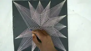 muba arts #string art #easy string art easy string art pattern