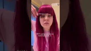 Cutting My Hair In Hotel Bathroom At Disney World!