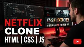 I Built a Netflix Clone Using Only HTML CSS and JavaScript