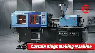 Plastic Curtain Rings Making Machine | Curtain Rings Moulding Machine | Injection Moulding Machine
