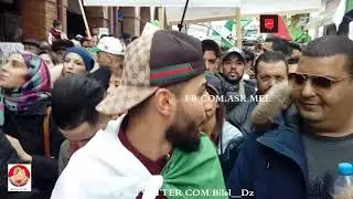 الحراك من قسنطينة الشعب الجزائري حر ويبقى حر ترحلو قع