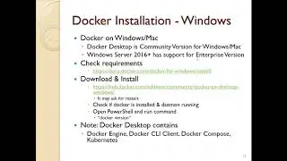 Install Docker on Windows - Intro to Docker - Part 4 - Urdu/Hindi