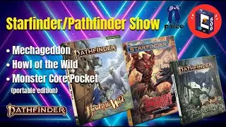 MECHAGEDON for Starfinder is here / Check the monster Core Pocket and Howl of the Wild Book