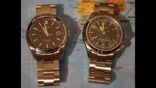 MiLTAT Super-O Boyer Steel Bracelet V-Clasp Solid Links for Seiko Sarb017 Alpinist & Seiko Sarb033