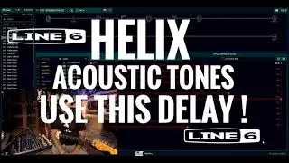 LINE 6 HELIX,  FREE Acoustic Patch.