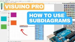How to use SubDiagrams in Visuino PRO