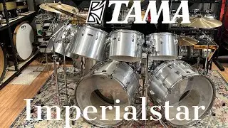 70's Tama Imperialstar Vintage Drum Set 13,14,15,16,16,18,24 Bass Drums, Tama Kingbeat snare Drum