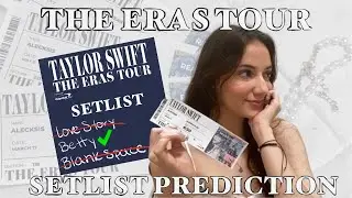 THE ERAS TOUR SETLIST PREDICTION || alecksis victoria