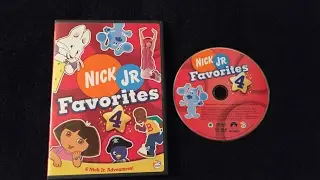 Opening To Nick Jr. Favorites (Volume 4) 2006 DVD