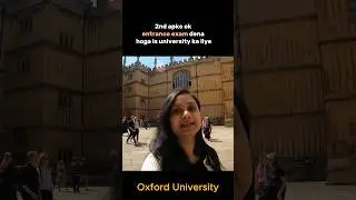 How to get into Oxford University? #shorts #oxforduniversity
