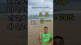 Desafio de PORCENTAGEM😎 #shortssprintbrasil