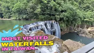 Most Visited Waterfalls in Taiwan / Shifen WaterFalls💦💦 #taiwan #waterfalls #mostvisited #ofw #tour