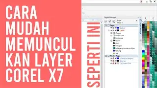 How to Show Layers in CorelDraw X7