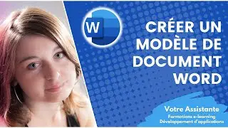 How to create a Word document template?