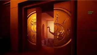 UE4 sound editing with door animation demonstration