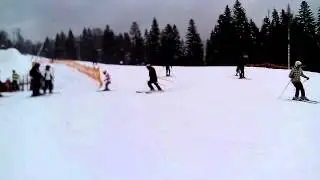 день 4 - Трасса 14А Женя на спуске