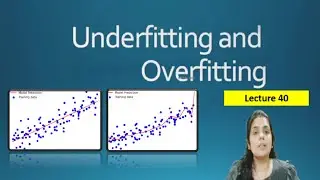 underfitting and overfitting in machine learning