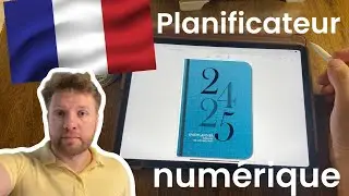 Planificateur Numérique Hebdomadaire Français 2024-2025 pour iPad | Guide Complet  | La France