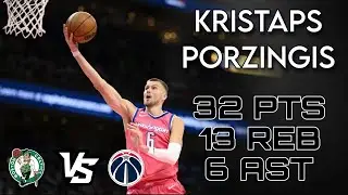 Kristaps Porzingis 32PTS 13REB 6AST | Boston Celtics vs Washington Wizards |BOS vs WAS| Mar 28, 2023
