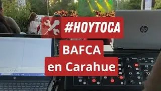 #hoytoca #escenario para el BAFCA de Carahue
