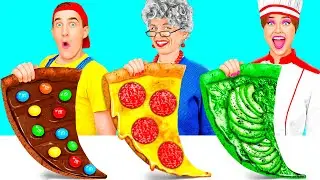 Кулинарный Челлендж: Я против Бабушки | Эпичная Битва с Едой от TeenChallenge