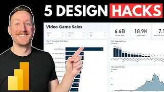 5 Design Hacks to Upgrade ANY Power BI Dashboard