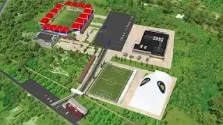 Sport Complex (Georgia) 3D presentation