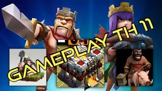 war th 11 Archer Queen Hog rider healer #gameplay #coc #clashofclans