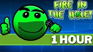 FLAMING PITS - FNF 1 HOUR SONG Perfect Loop (Fire In The Hole BREEZY UPDATE Lobotomy Geometry Dash)