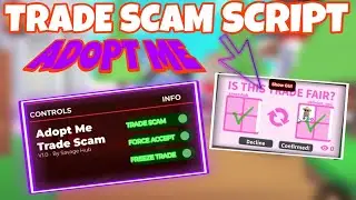[🍁TUTORIAL] ADOPT ME BEST TRADE SCAM SCRIPT | ✅ FORCE ACCEPT & FREEZE TRADE | ROBLOX 2025