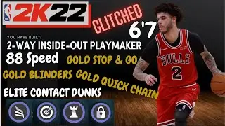 BEST ALL AROUND 6'7 GLITCHED POINT GUARD NBA 2K22 NEXT GEN!