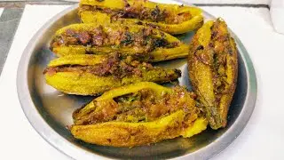 ऐसे बनाएं स्वादिष्ट और चटपटा भरवां करेला। Stuffed Bittergourd Recipe.करेले की सब्जी की रेसिपी।