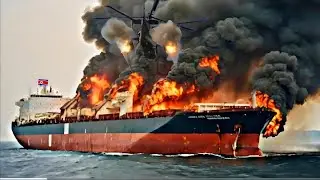 Today! Cargo ship carrying aid, 8,000 tons of North Korean ammunition logistics destroyed by Ukraine