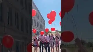 Воздушные шары выпускников)