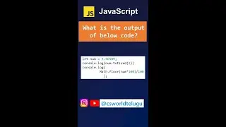to fixed method in javascript | javascript tutorials in telugu |jaavascript for beginners#javascript