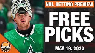 NHL Playoff Betting, Free Picks, and Previews - Round 3 | May 19, 2023 Best Bets