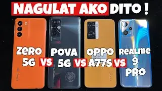 Infinix Zero 5g 2023 VS Realme 9 Pro VS Oppo A77s and Tecno Pova 5g