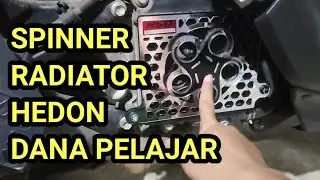 Modif Dana Pelajar Spinner Radiator Hedon buat NMAX New 🔥 #nmax2024 #nsa #nsaperformance