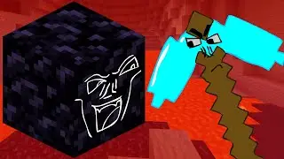 ObsiDIO vs Diamond pickaxe (Dio vs Jotaro meme) (JoJoke)