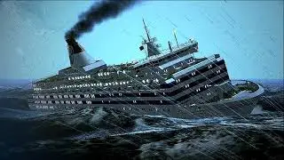Ужасное крушение круизного парома | Terrible cruise ferry wreck.