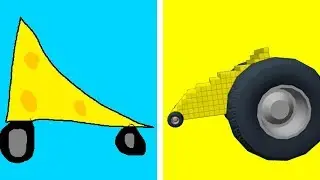 Scrap Mechanic - We Build What You Draw - The BIG Cheese | JeromeACE