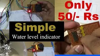 how to make Water level indicator DIY
