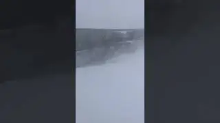 Extreme Wind & Whiteout Conditions #palisadestahoe #skiing #winter